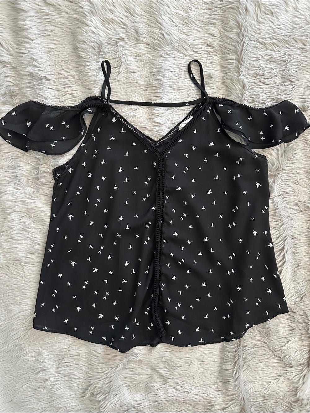 Sienna Sky Cold Shoulder Blouse
